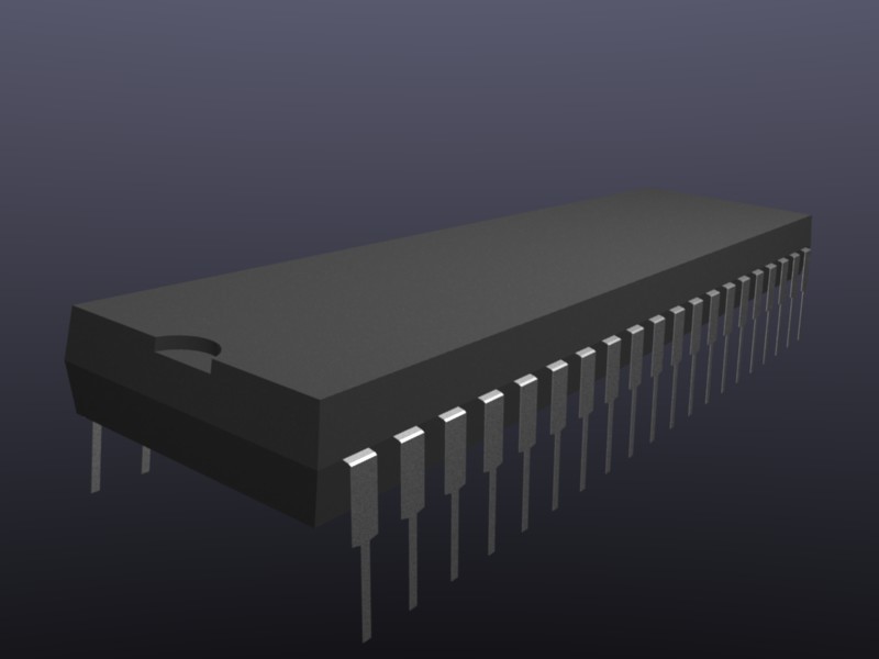 40 pin IC chip  DIP preview image 1